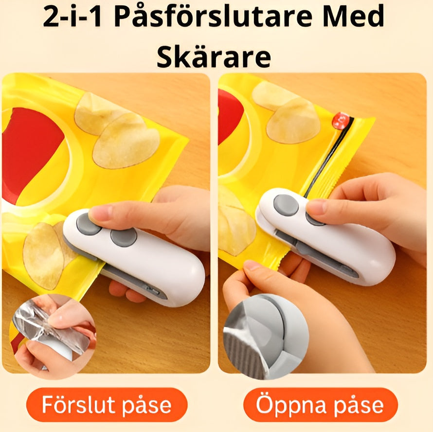 Smaklåset – 2-i-1 Köksverktyg För Förslutning & Öppning