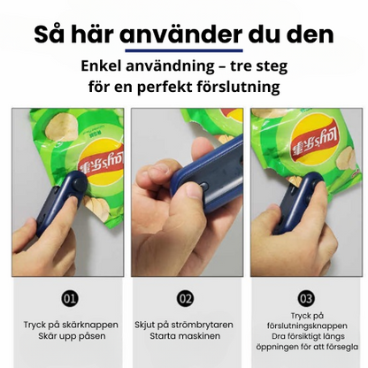 Smaklåset – 2-i-1 Köksverktyg För Förslutning & Öppning